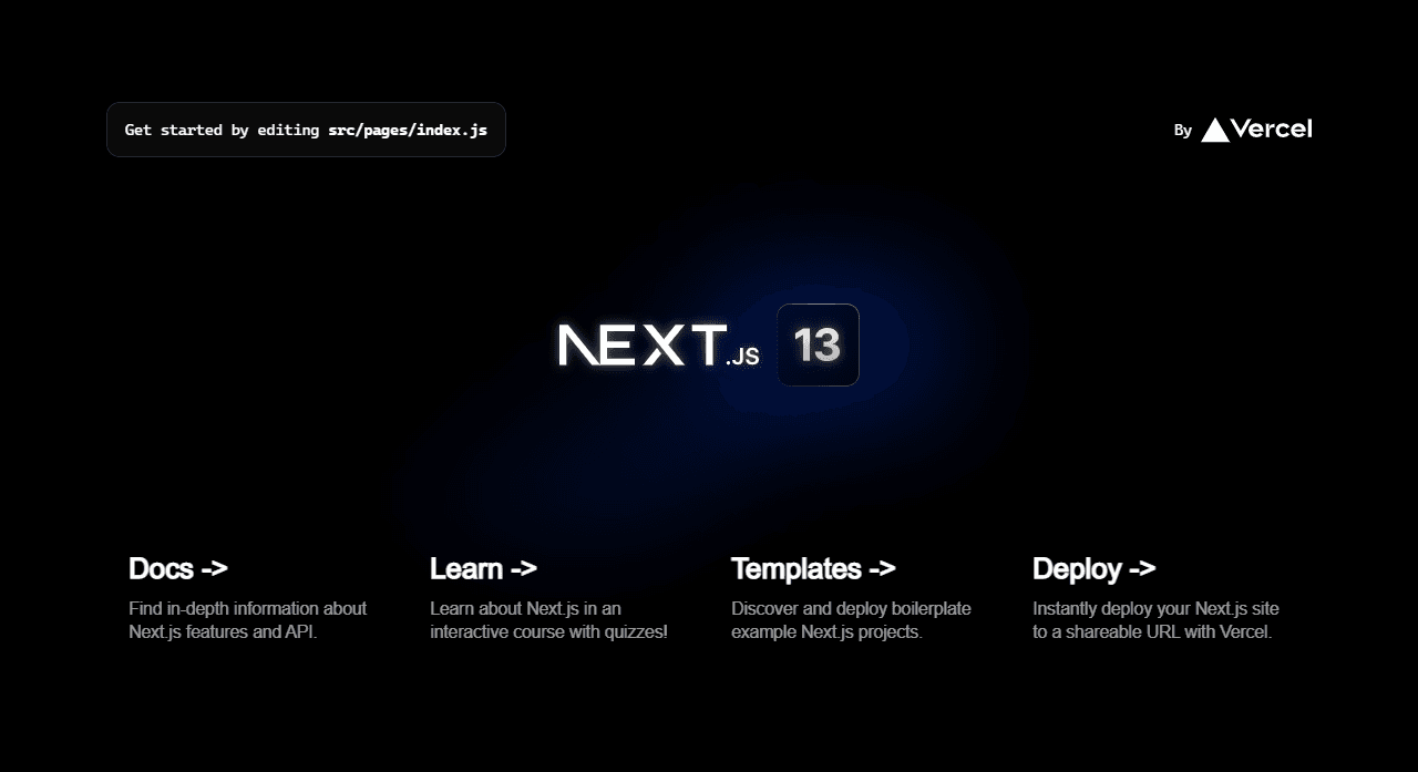 Next js index page default dark theme next js 13